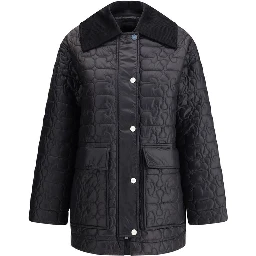 Gray Nylon Coat