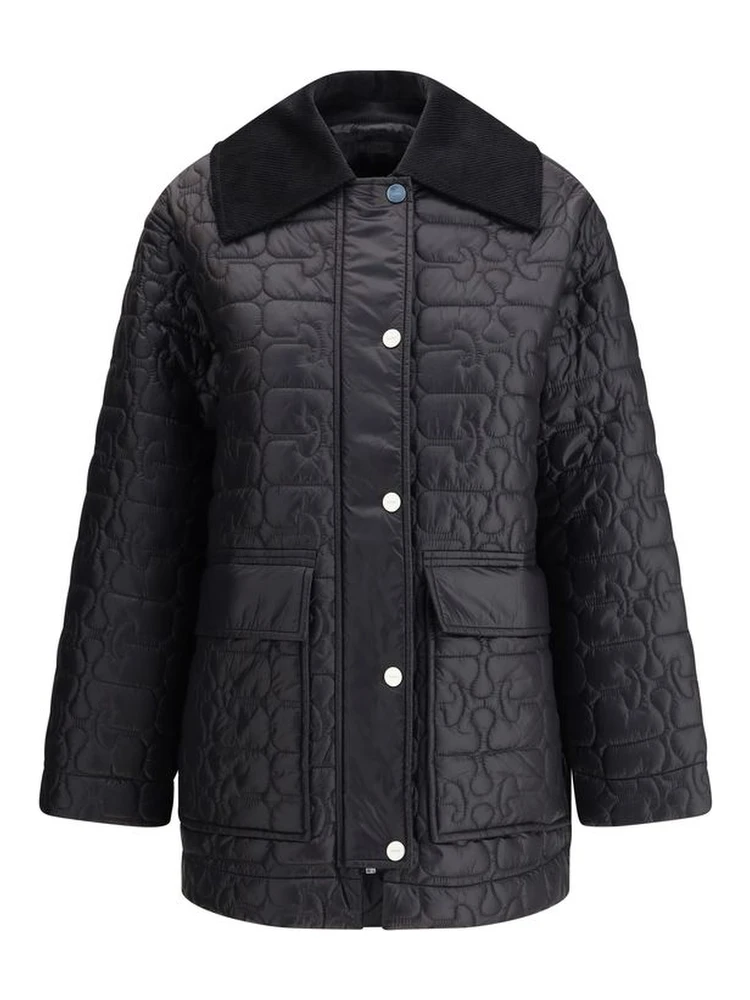 Gray Nylon Coat