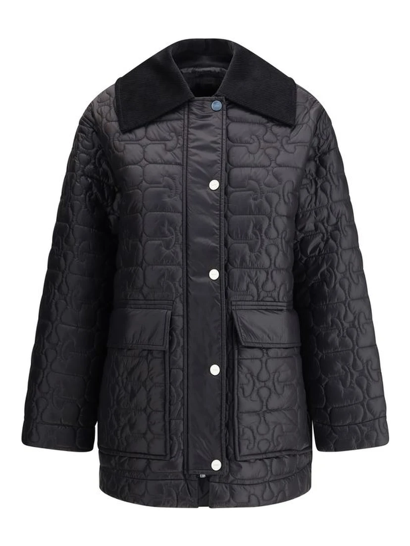 Gray Nylon Coat