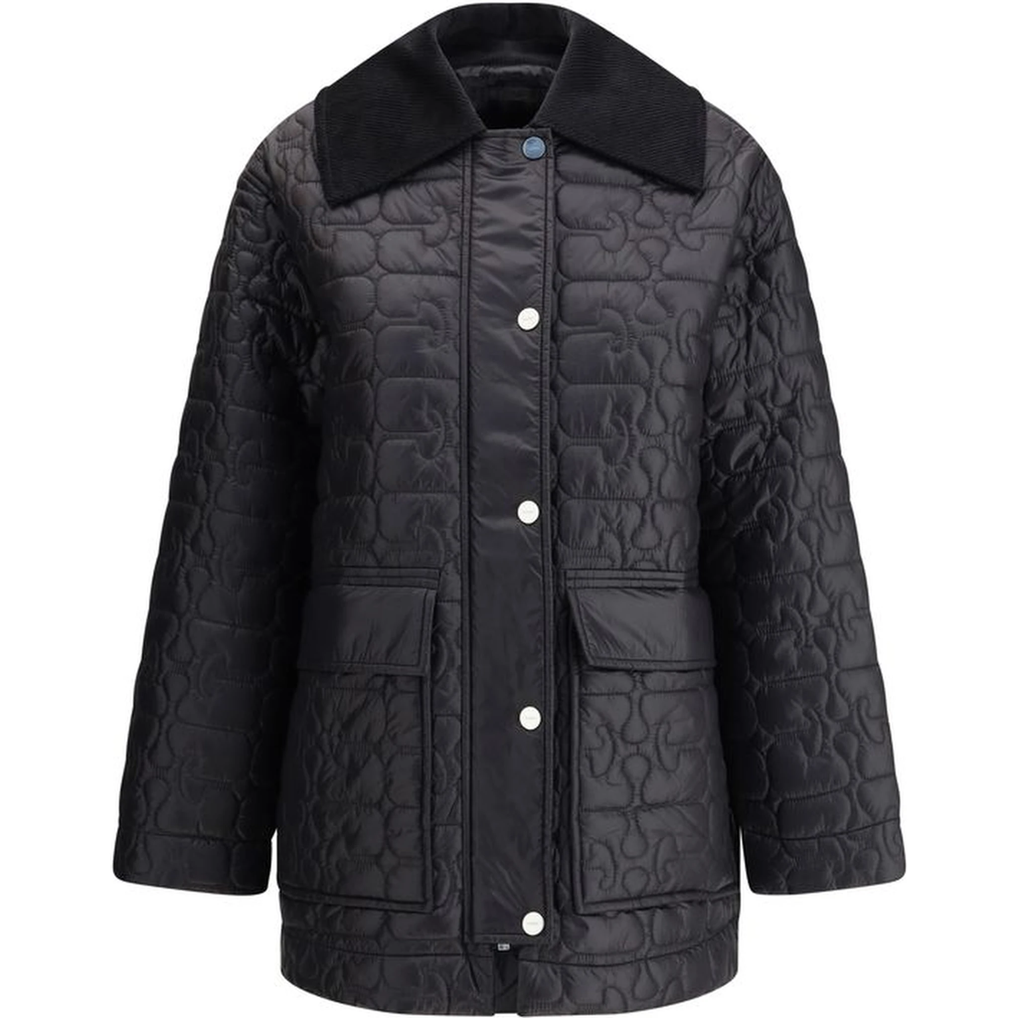 Gray Nylon Coat