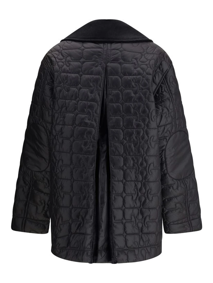 Gray Nylon Coat