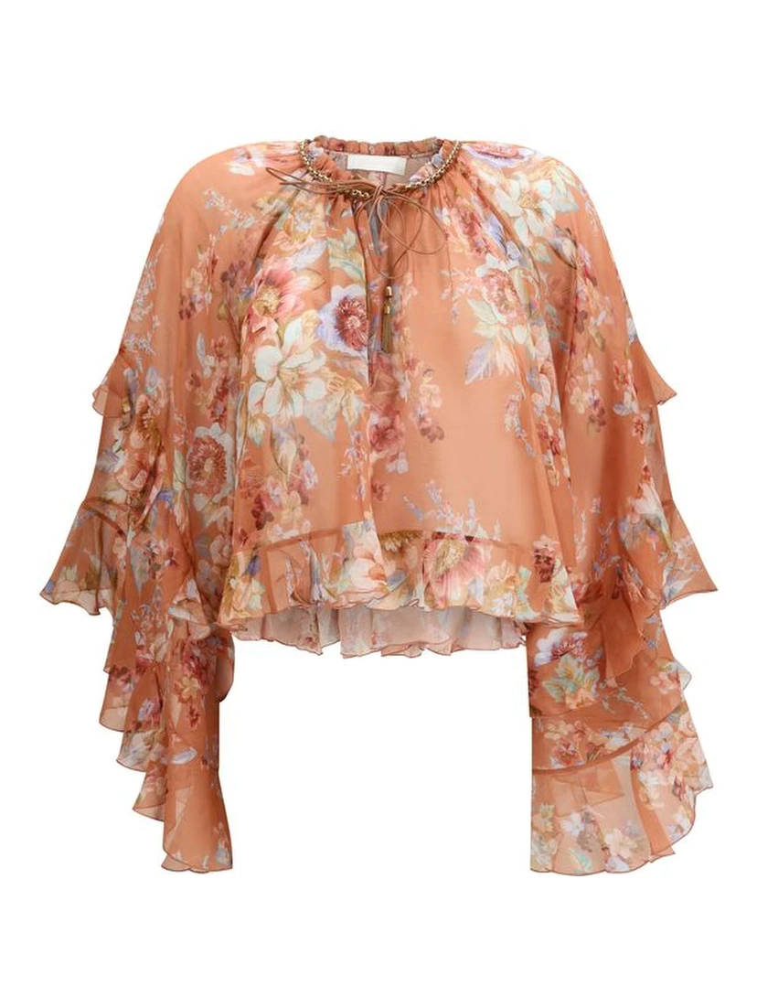 Multicolor Cotton Blouse