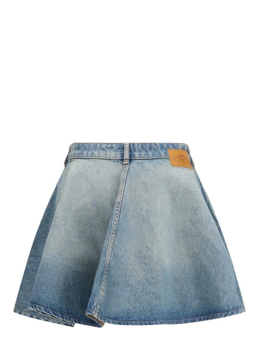 Blue Denim Skirt