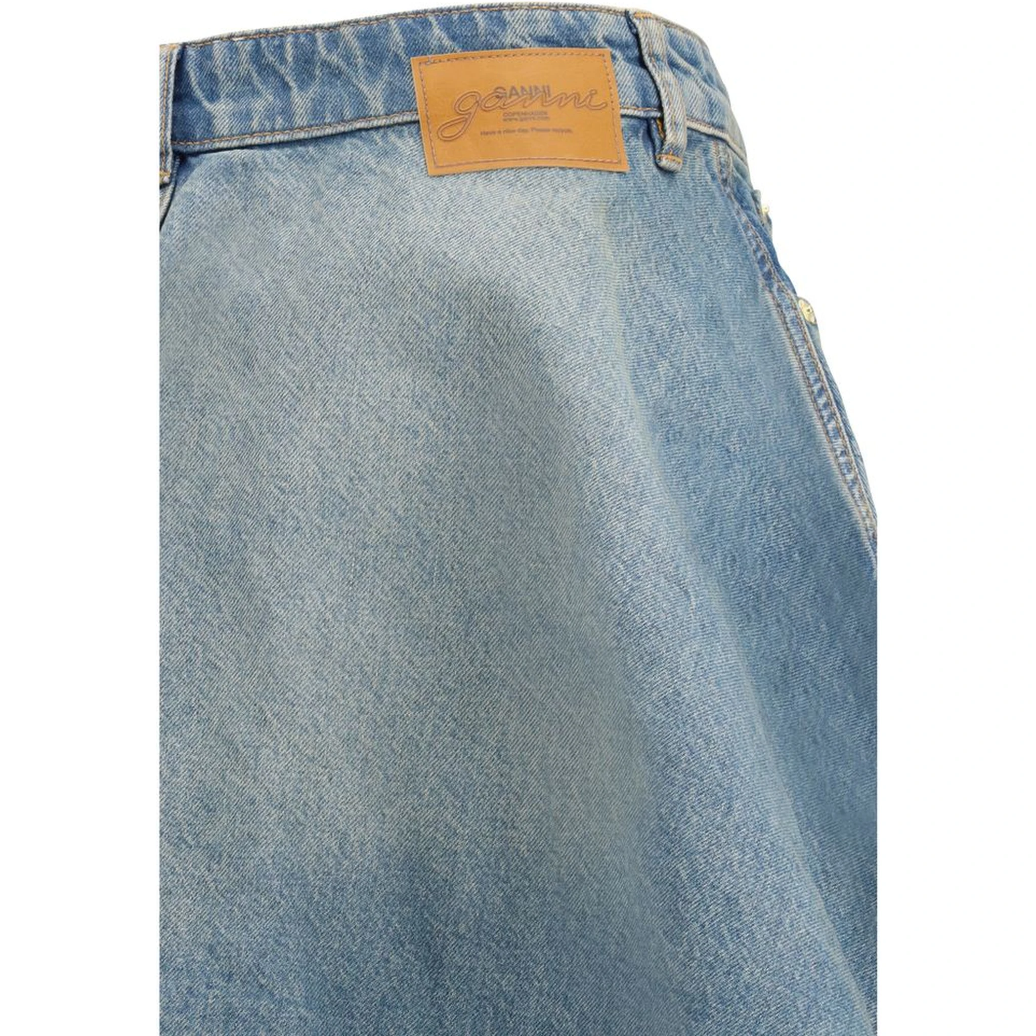 Blue Denim Skirt