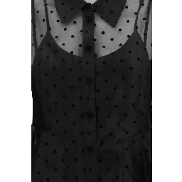 Black Recycled Polyester Pattern Shirt