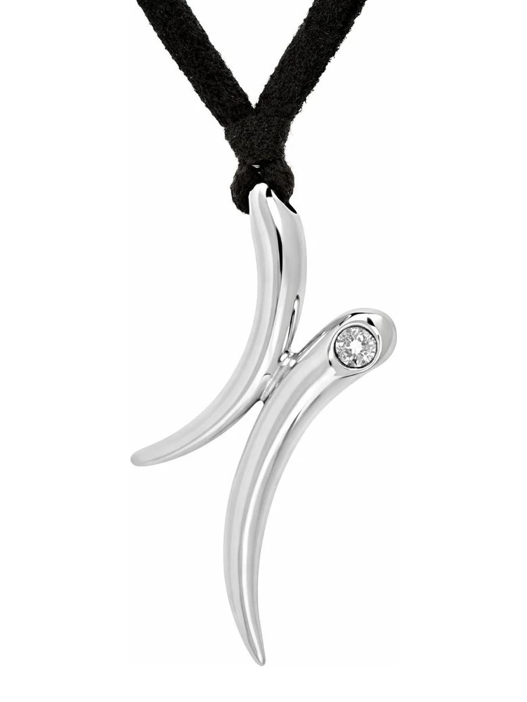 Gray Stainless Steel Necklace