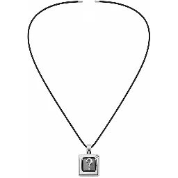 Gray Stainless Steel Necklace
