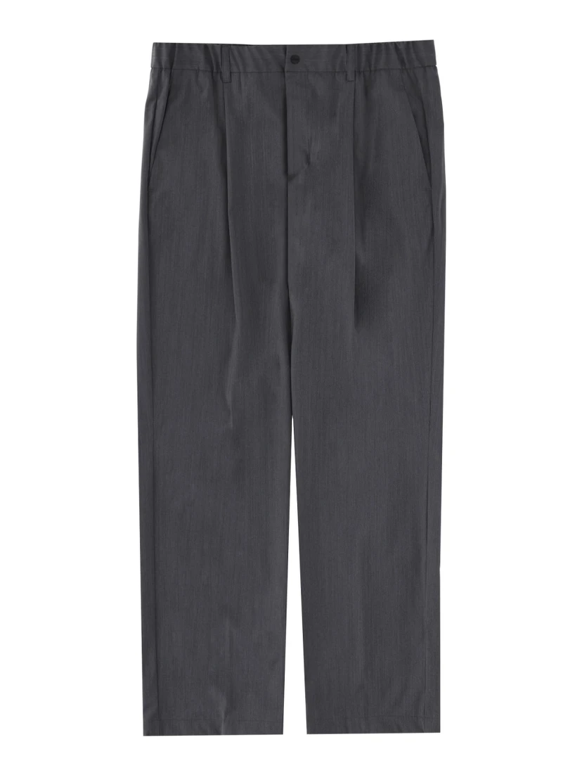 WOOL BLEND TAILORED PANTS