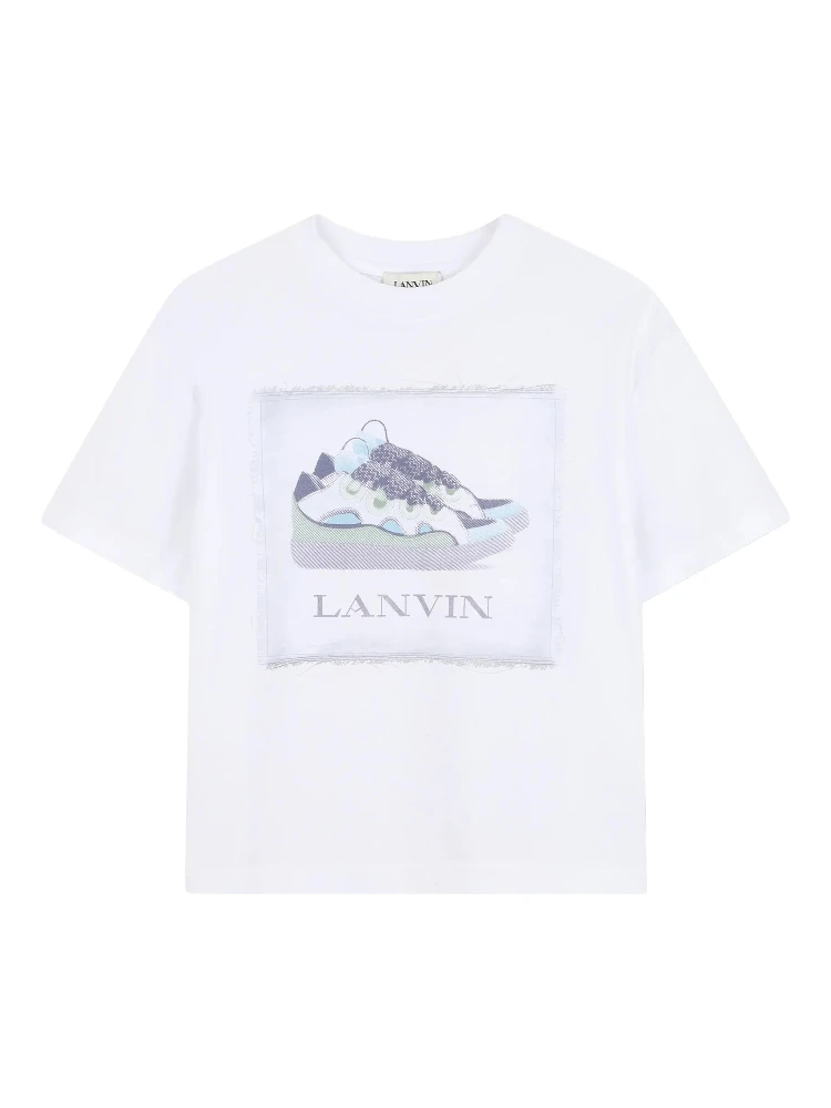 Lanvin T-shirts and Polos White