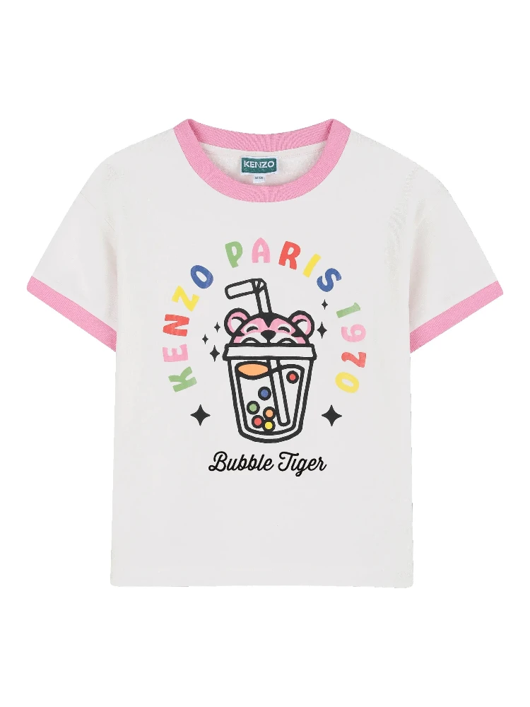 Kenzo Kids T-shirts and Polos White
