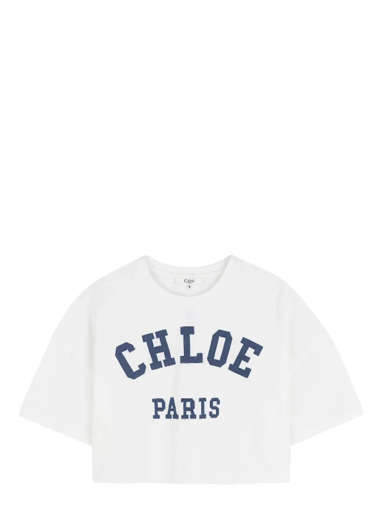 Chloè T-shirts and Polos White