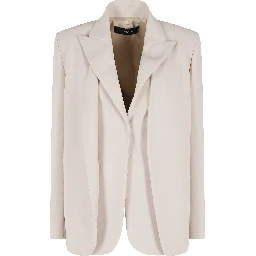 GIACCA CON GILET IN CADY - 2 PEZZI