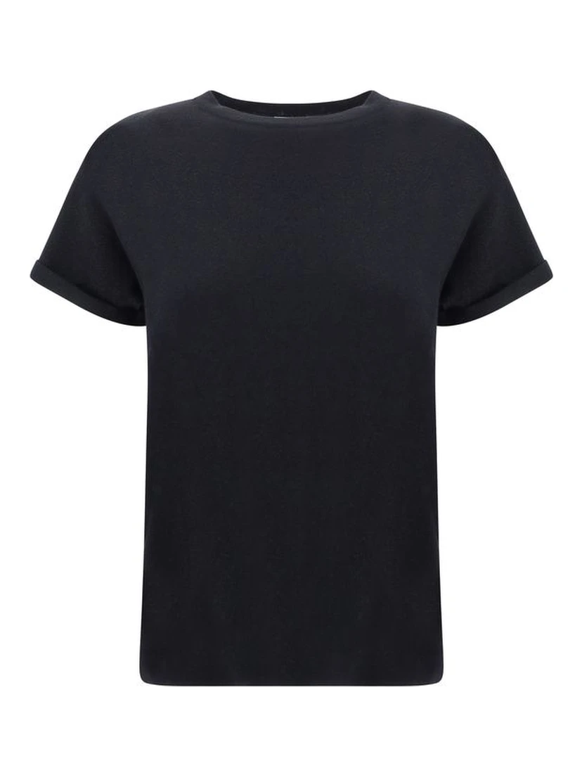 Black Nylon T-Shirt