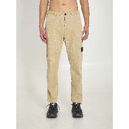 Beige regular pants