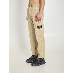 Beige regular pants
