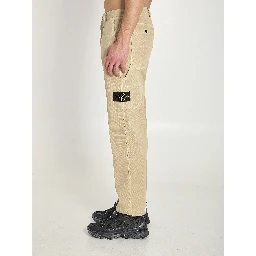 Beige regular pants
