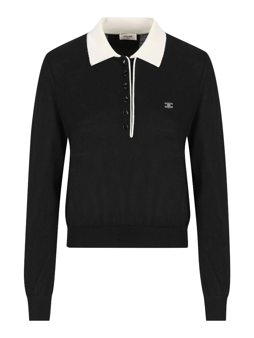 Céline T-shirts and Polos Black