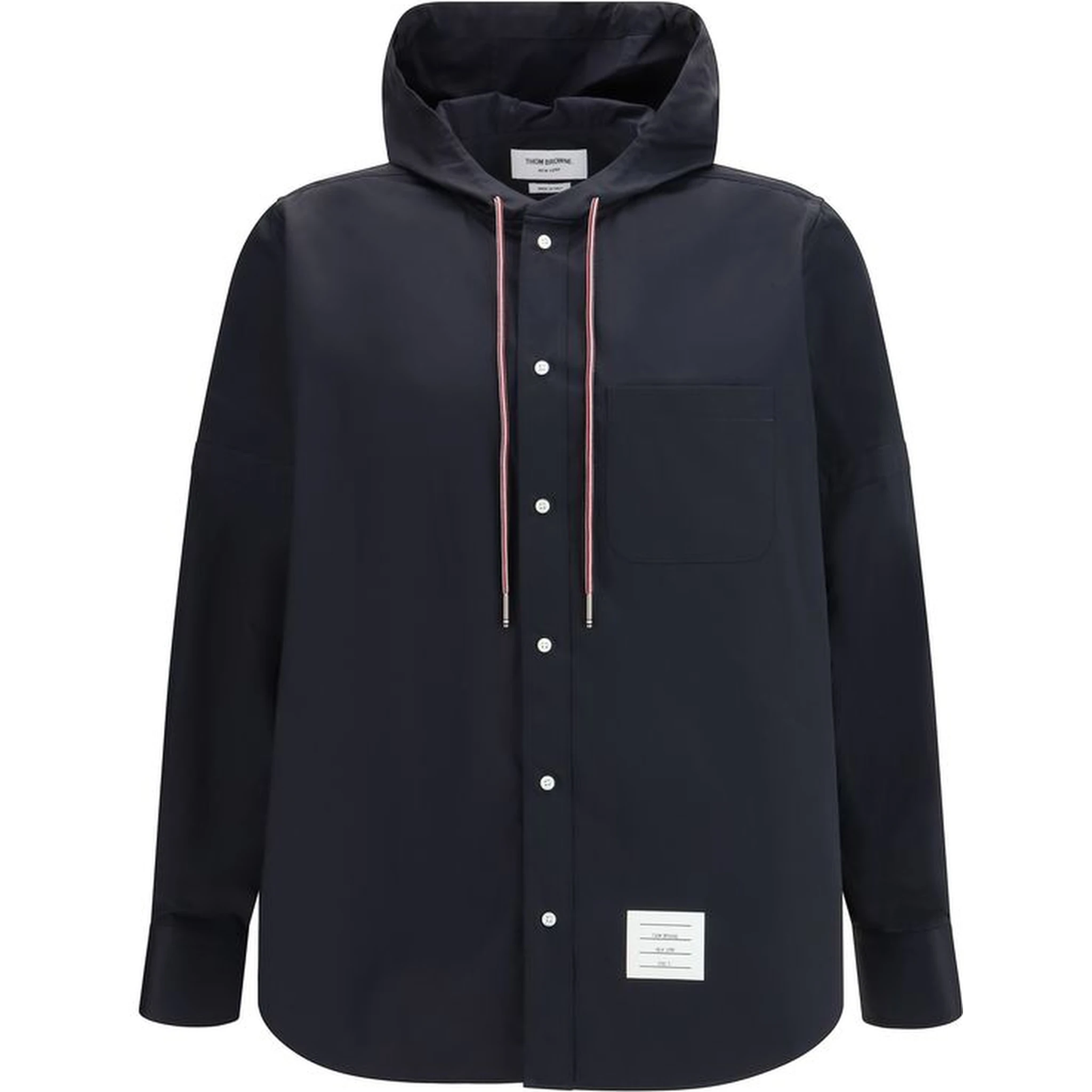 Black Polyamide Sweatshirt
