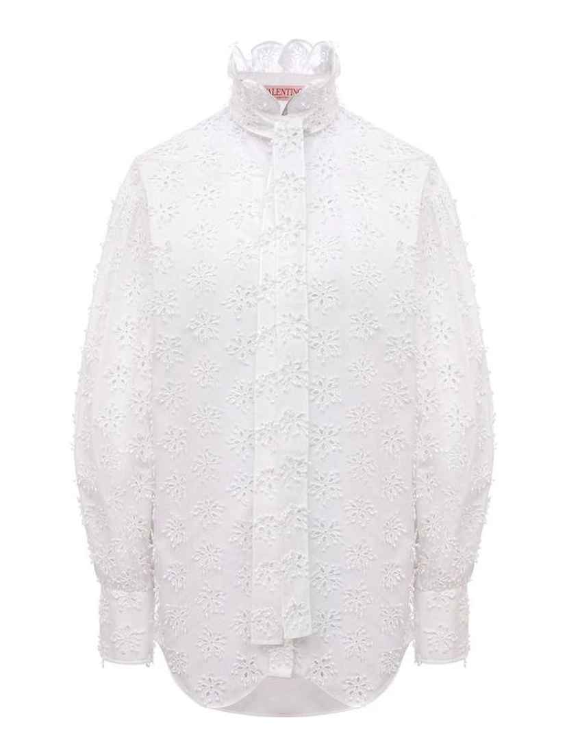 White Cotton Blouse