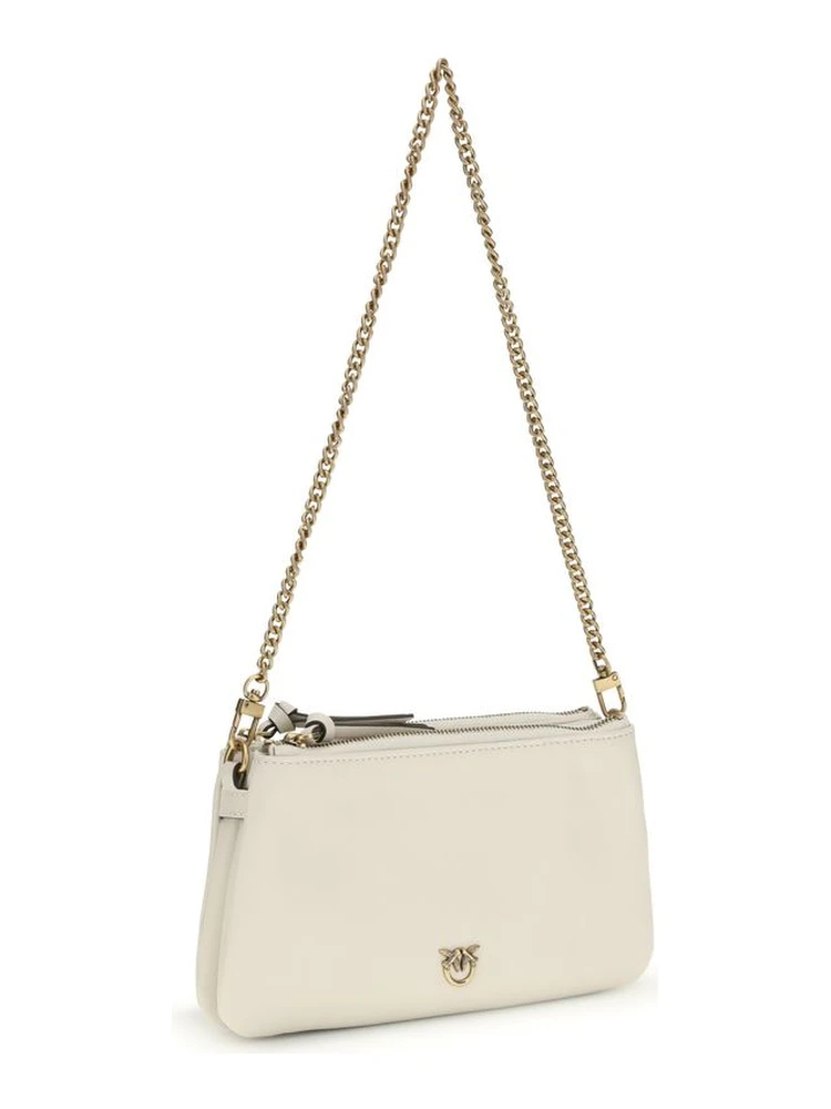 Beige Calf Leather Bos Taurus Shoulder Bag alternative