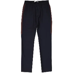 Blue Wool Pants