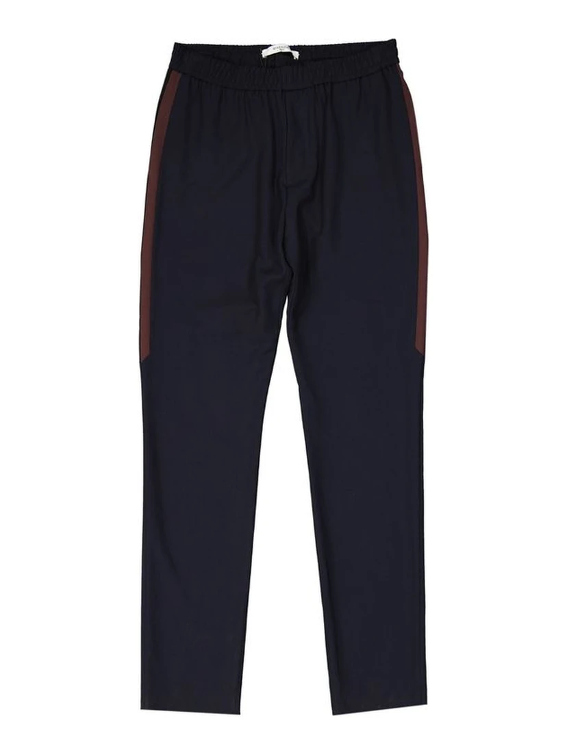 Blue Wool Pants