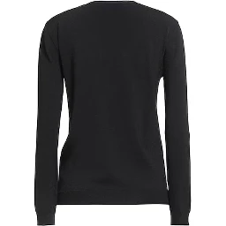 Black Polyamide Sweatshirt