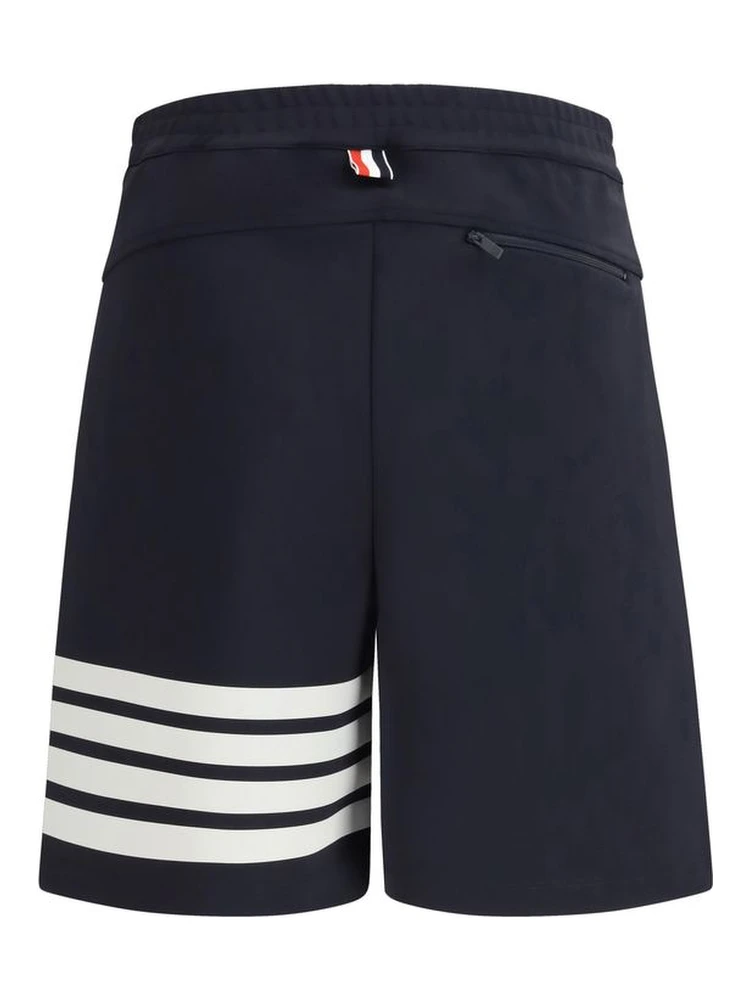 Blue Viscose Bermuda Shorts alternative