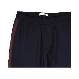 Blue Wool Pants