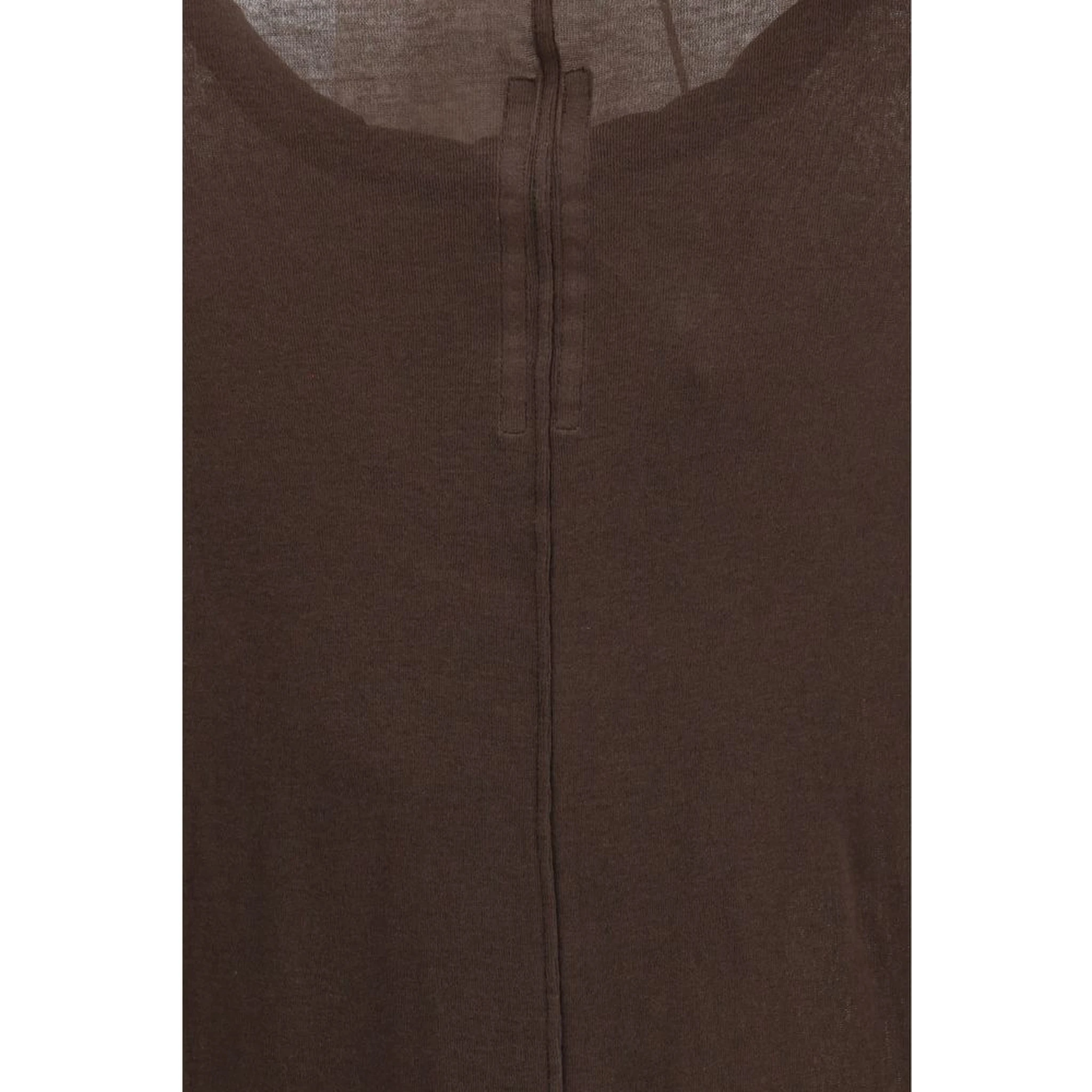 Brown Cotton Sportswear