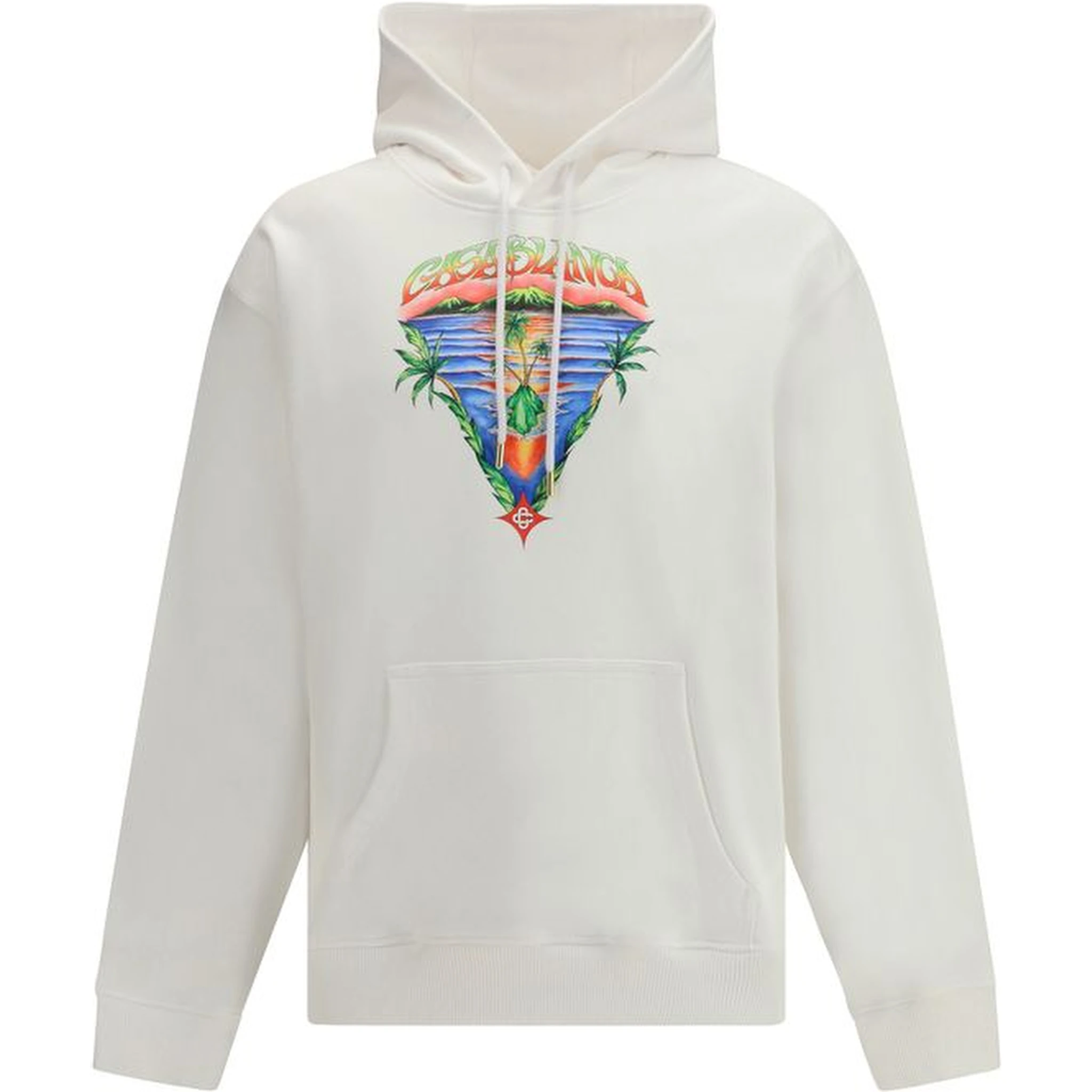 White Cotton Sweatshirt