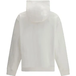 White Cotton Sweatshirt