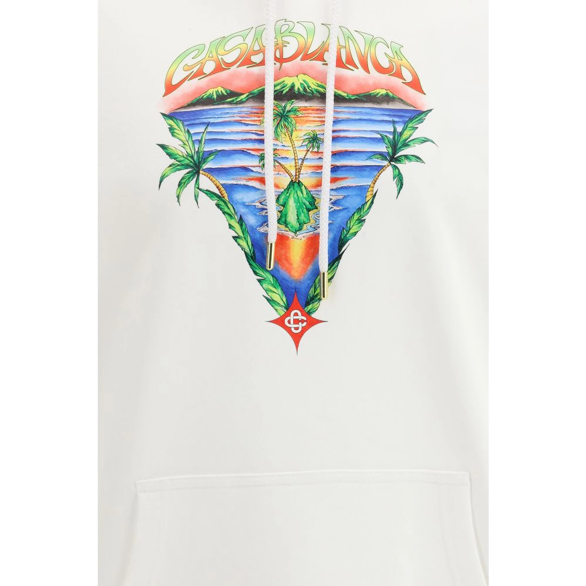 White Cotton Sweatshirt