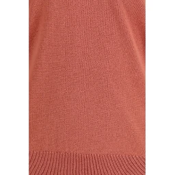 Orange Cotton Sweatshirt