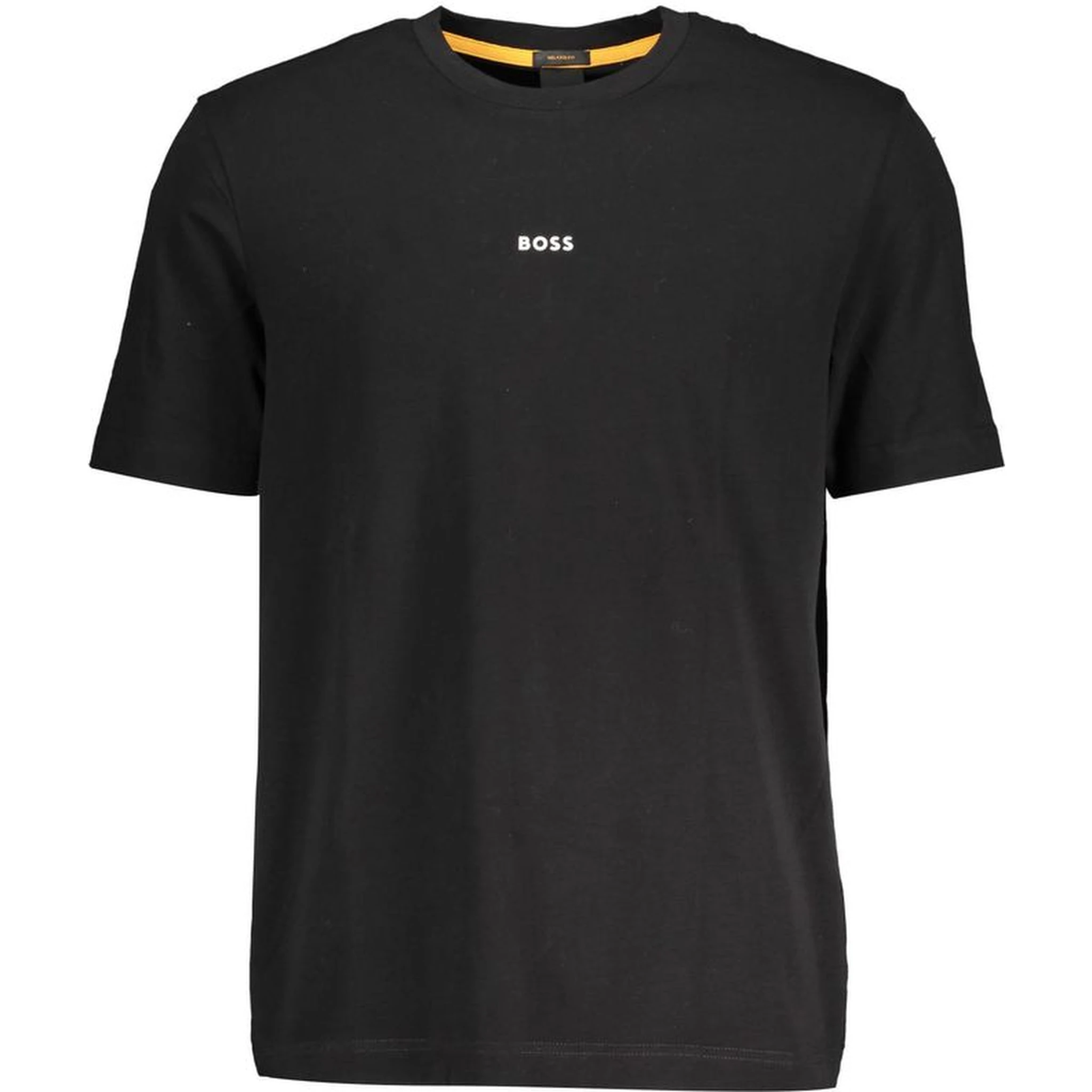 Black Cotton Men's T-Shirt