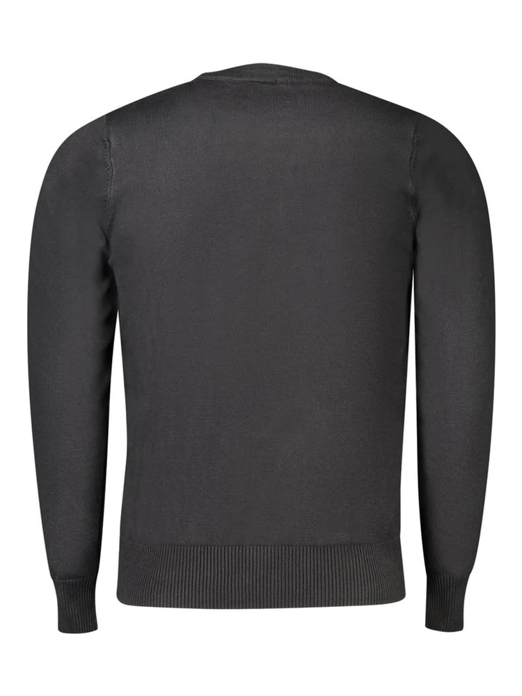 Black Viscosa Mens Sweater alternative