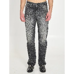 Stone washed jeans