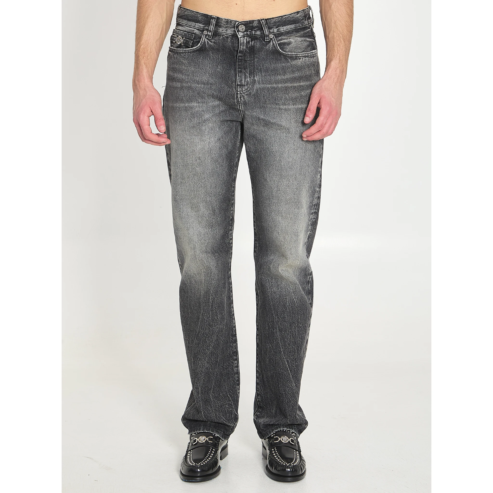 Stone washed jeans