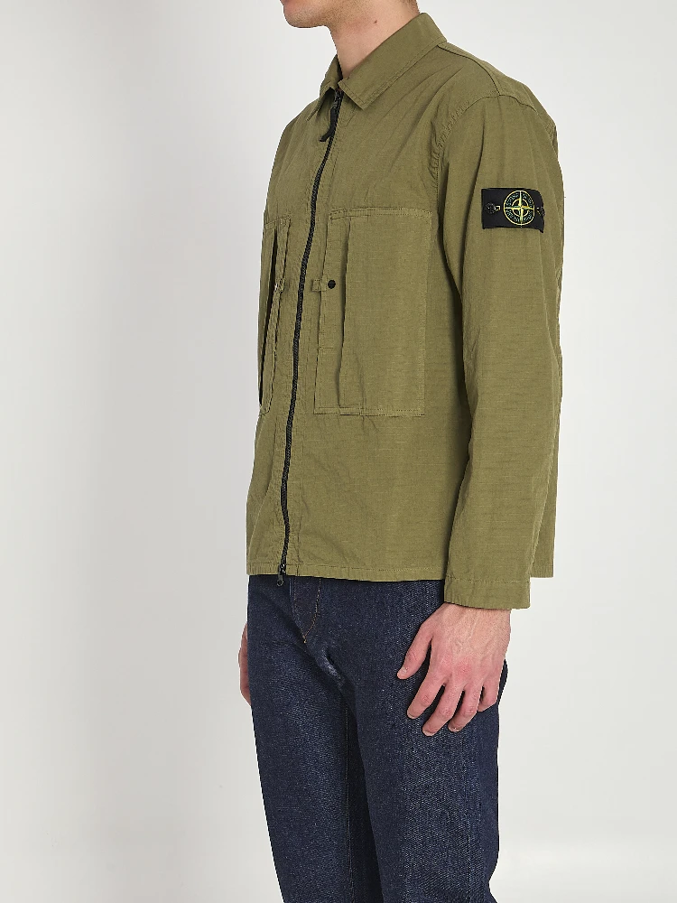 Ripstop cotton overshirt alternative