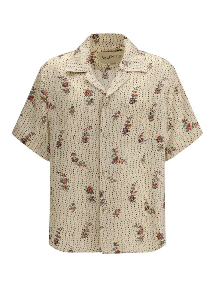 Multicolor Silk Pattern Shirt