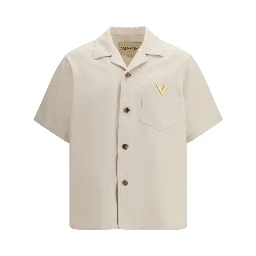 Beige Denim Shirt
