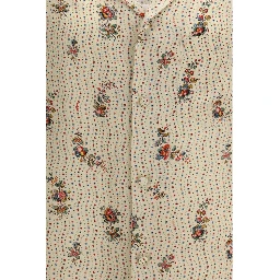 Multicolor Silk Pattern Shirt