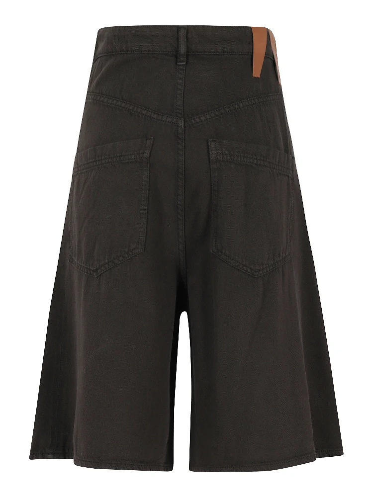 INES FOLD OVER TENCEL SHORTS alternative
