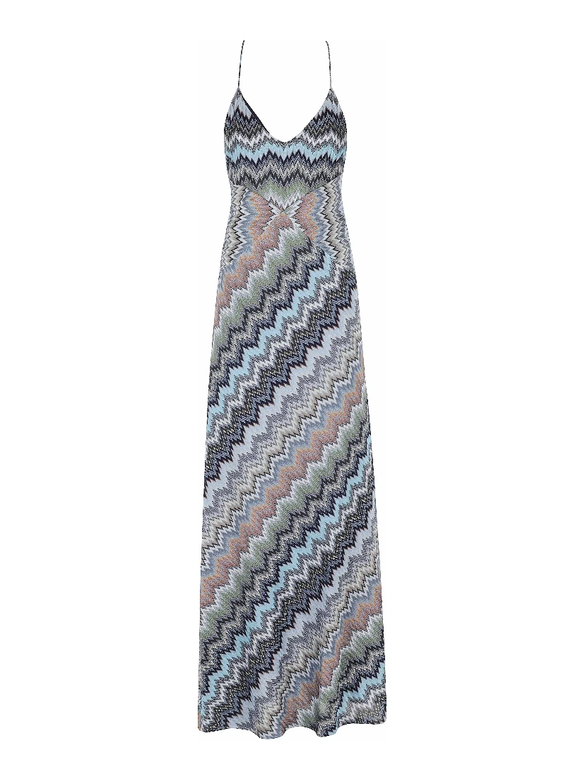 SLEEVELESS LONG DRESS