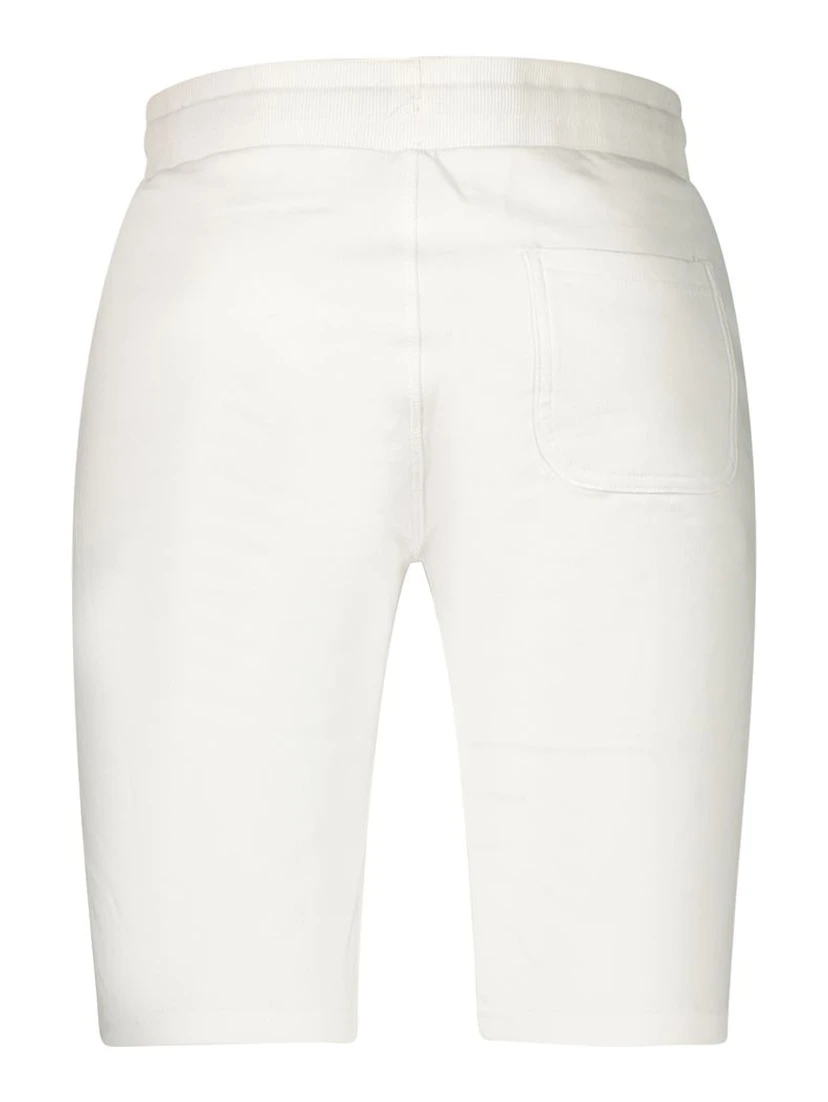 White Cotton Men's Sweatpant