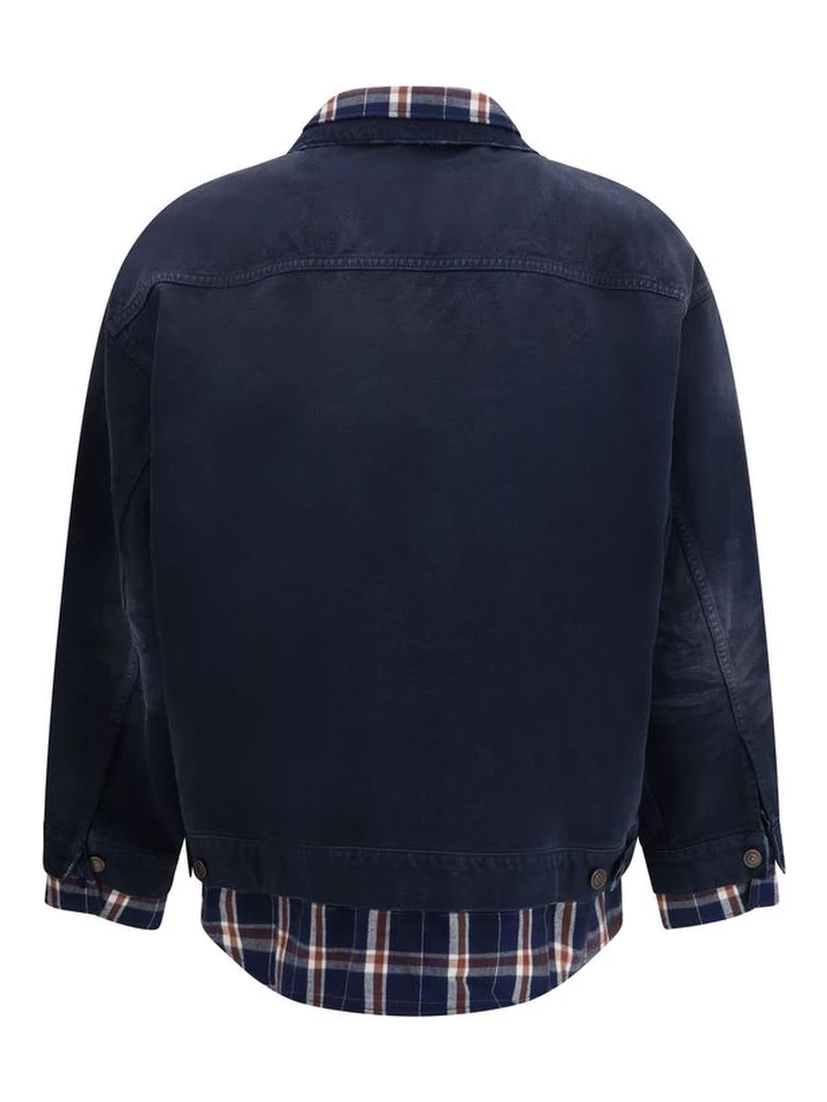 Blue Cotton Denim Jacket alternative