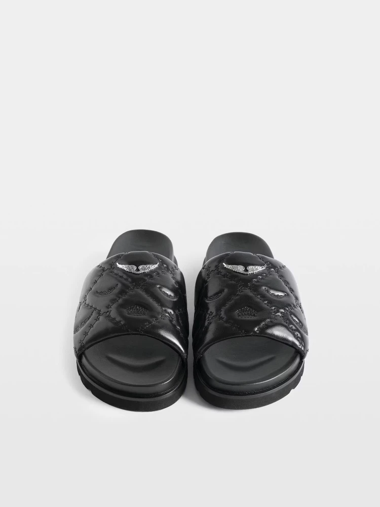 ZADIG & VOLTAIRE TEDDY BARE slippers alternative