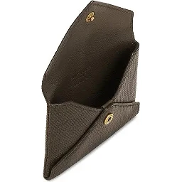 Lizard leather card holder