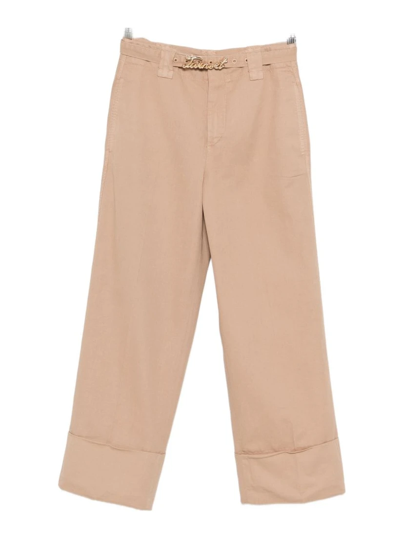 Twin-set Trousers Beige
