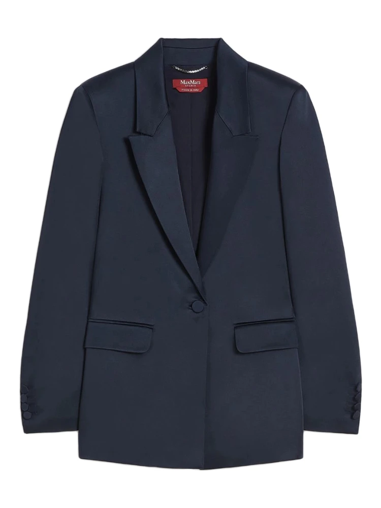 Max Mara Studio Jackets Blue